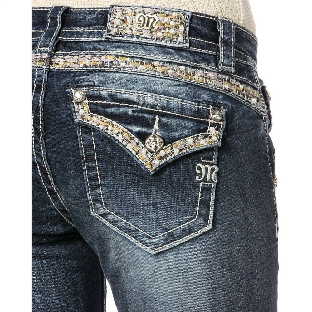 Miss Me Slim Boot Size 27 Inseam 34